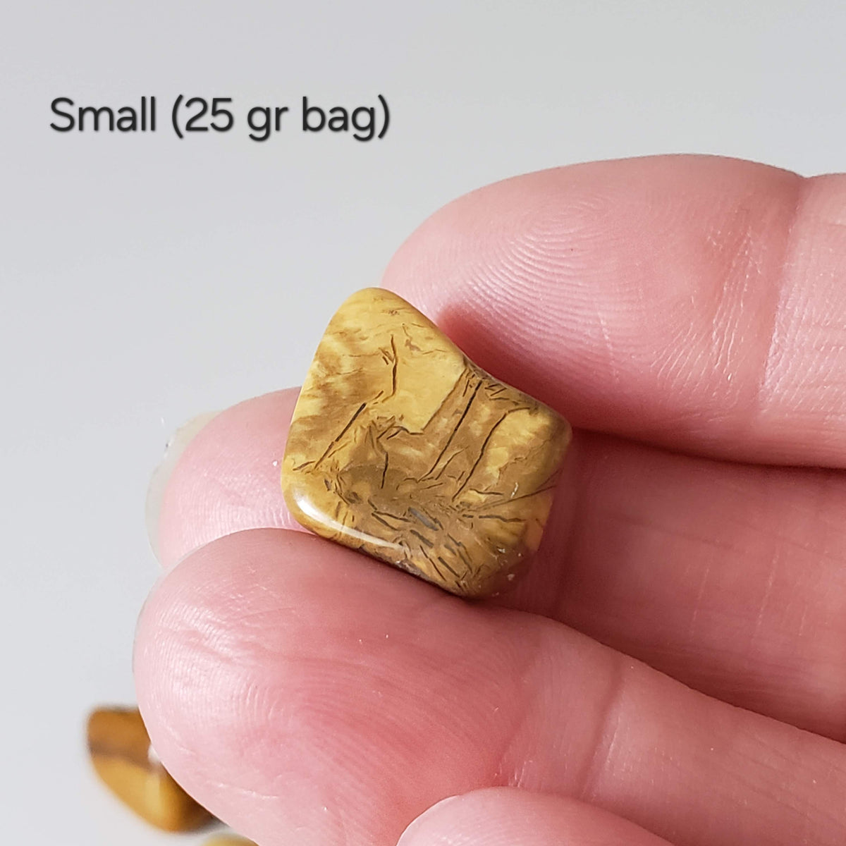  Yellow Picture Jasper | Tumbled Jasper | Idaho 5