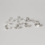  Zircon | 10 Piece Lot | Round Diamond Cut | White | 3.2mm | Cambodia 2