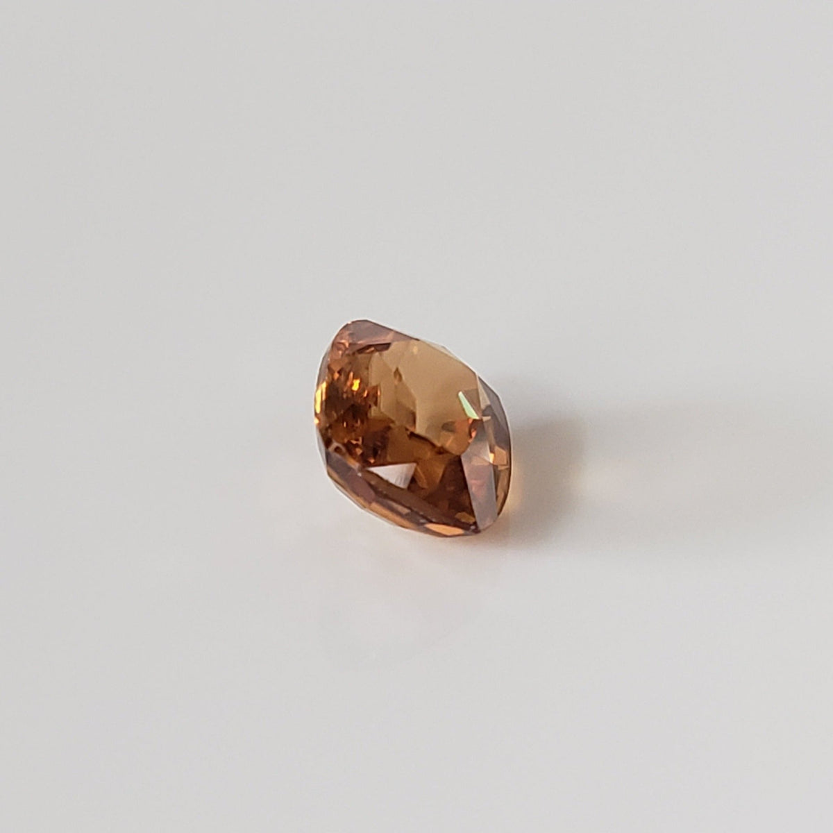  Zircon | Antique Cut | Golden | 8x6mm | Cambodia 3