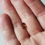  Zircon | Antique Cut | Golden | 8x6mm | Cambodia 5