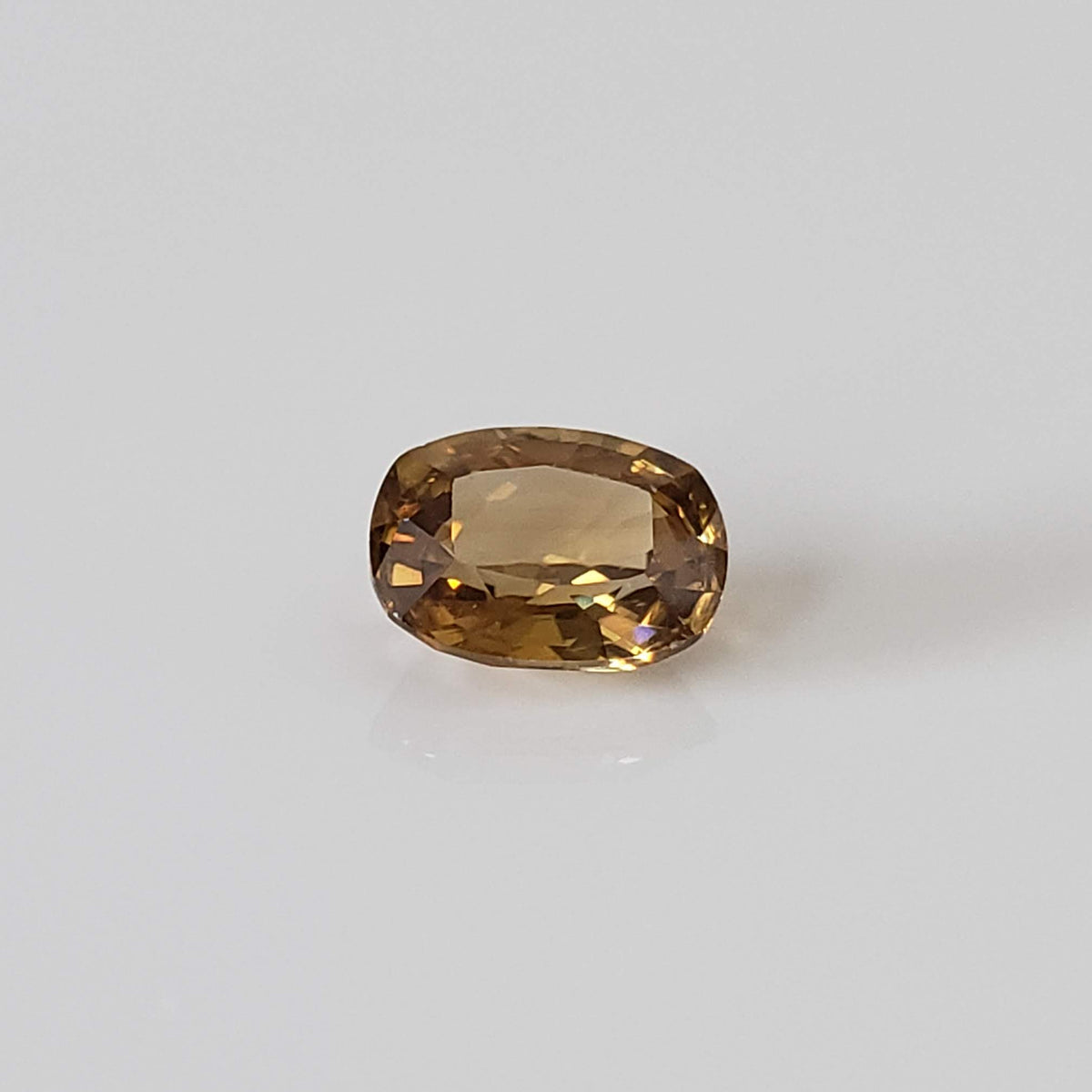 Zircon | Antique Cut | Yellow | 8x6mm | Cambodia 2