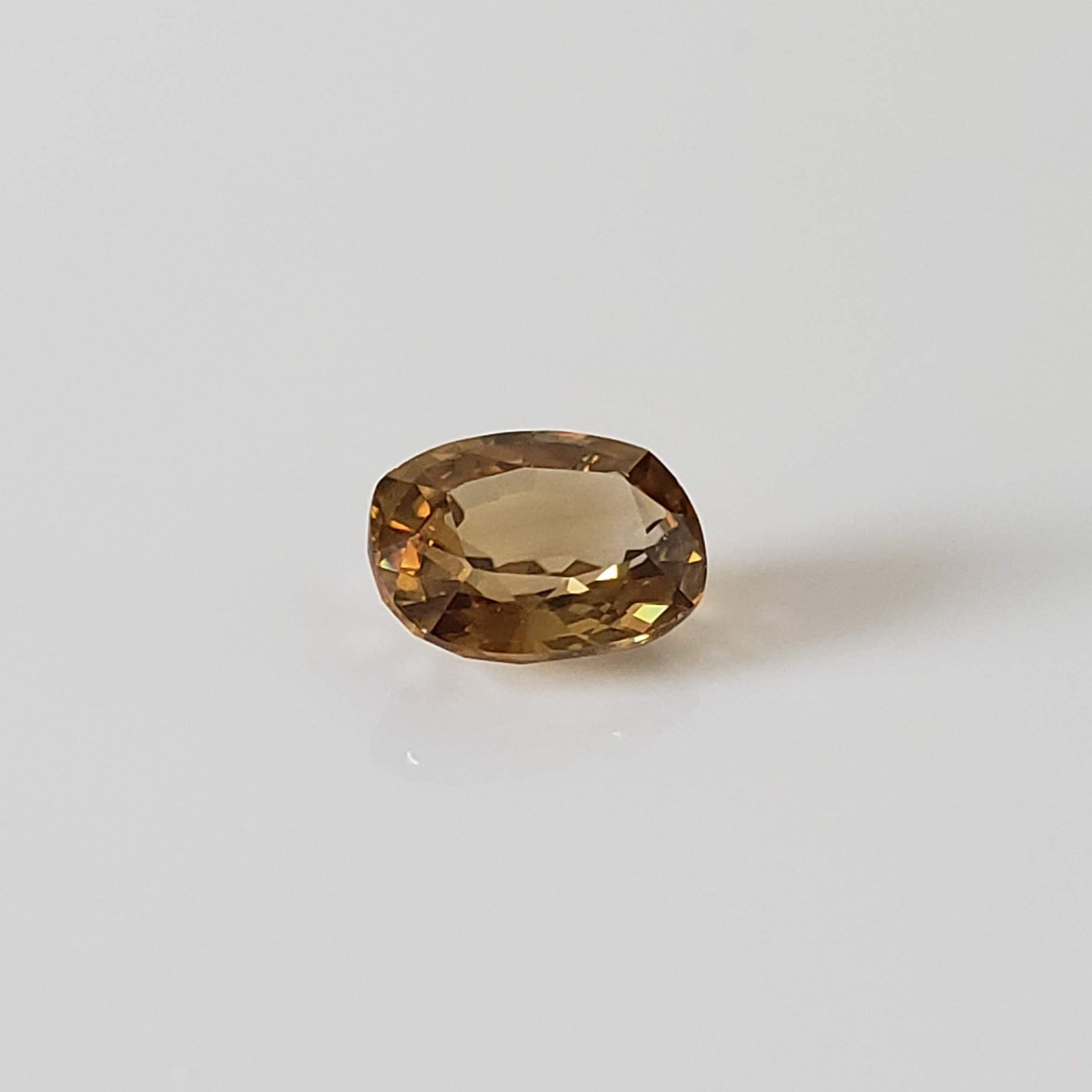  Zircon | Antique Cut | Yellow | 8x6mm | Cambodia 3