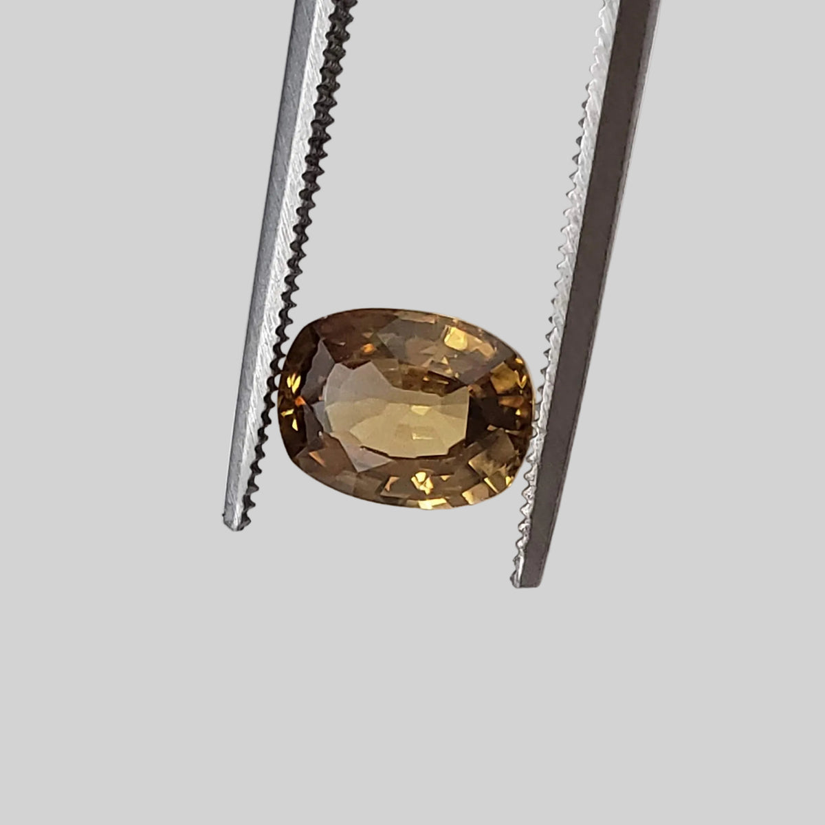  Zircon | Antique Cut | Yellow | 8x6mm | Cambodia 1