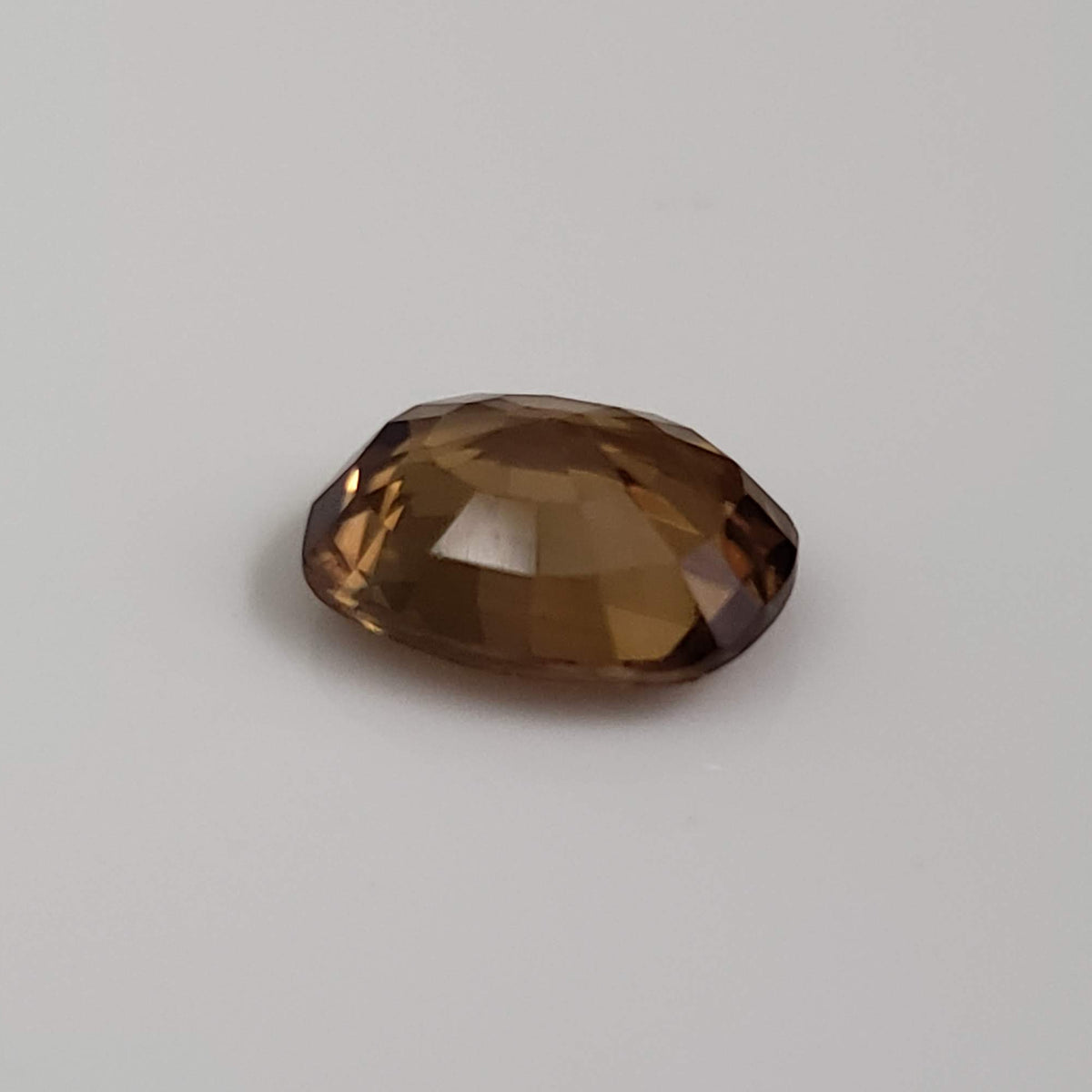  Zircon | Antique Cut | Yellow Orange | 9x7mm 6