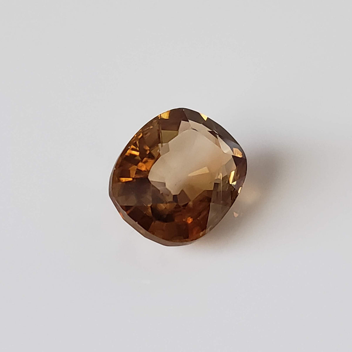 Zircon | Antique Cut | Yellow Orange | 9x7mm 4