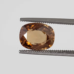  Zircon | Antique Cut | Yellow Orange | 9x7mm 1