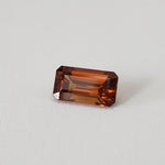  Zircon | Octagon Cut | Orange | 10.5x6.0mm 3.6ct 