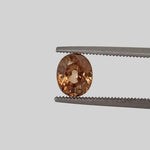  Zircon | Oval Cut | Golden | Natural | 7x5.7mm 1.74ct | Cambodia 1