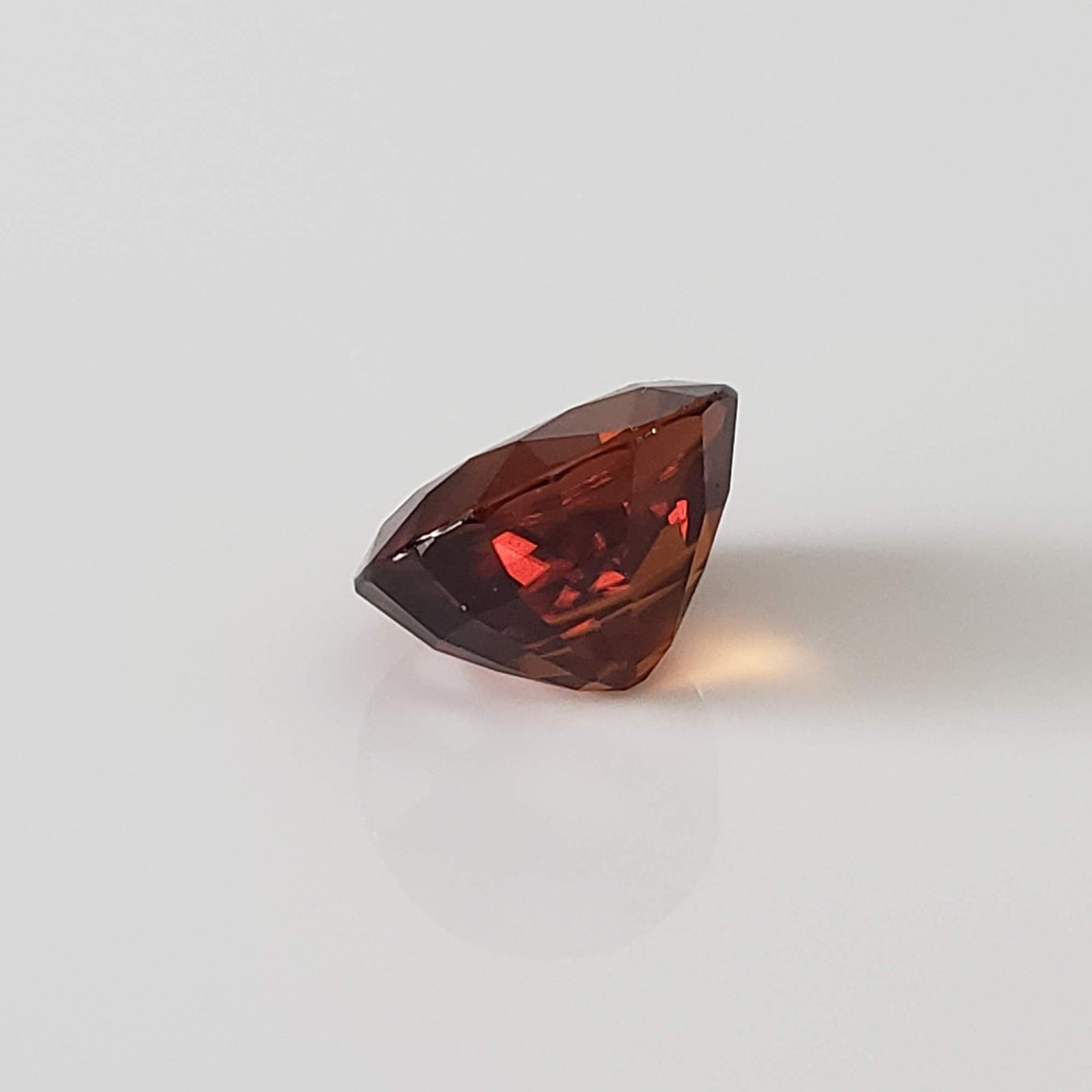  Zircon | Oval Cut | Imperial Orange | 10.8x9.3mm 6.11Ct | Vietnam 4