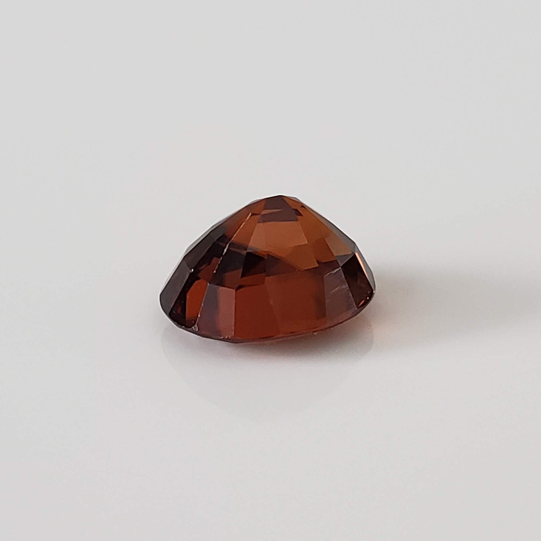  Zircon | Oval Cut | Imperial Orange | 10.8x9.3mm 6.11Ct | Vietnam 6