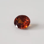  Zircon | Oval Cut | Imperial Orange | 10.8x9.3mm 6.11Ct | Vietnam 1