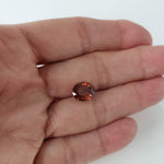  Zircon | Oval Cut | Imperial Orange | 10.8x9.3mm 6.11Ct | Vietnam 7