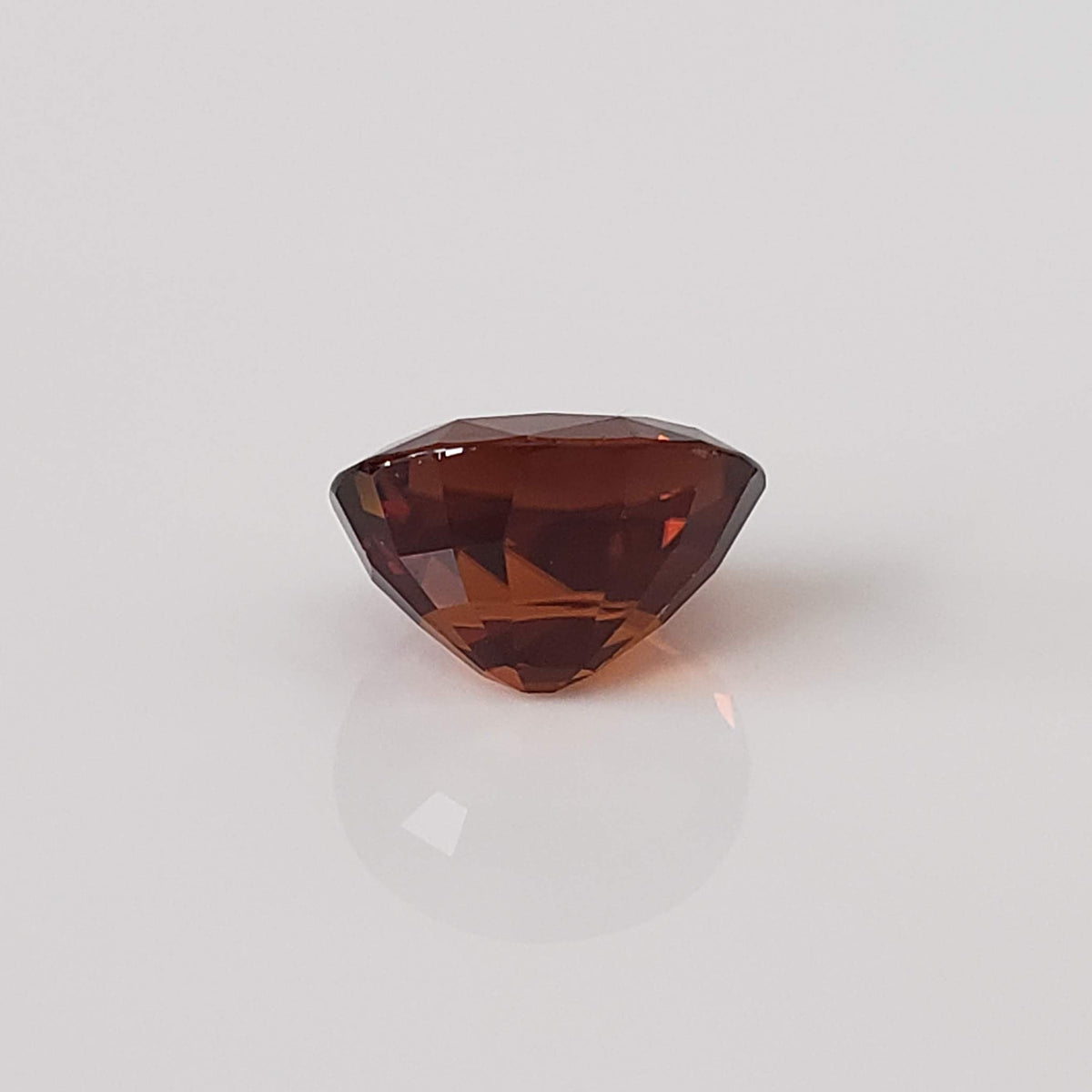  Zircon | Oval Cut | Imperial Orange | 10.8x9.3mm 6.11Ct | Vietnam 5