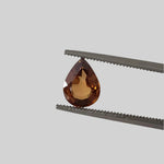  Zircon | Pear Shape Cut | Golden | 8x6mm 1.6ct | Cambodia 1