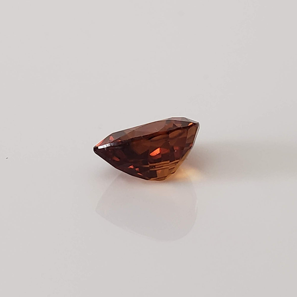 Zircon | Pear Shape Cut | Orange | 9x7.7mm, 2.9ct | Vietnam 6