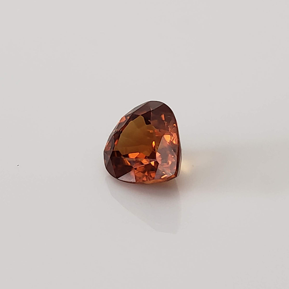 Zircon | Pear Shape Cut | Orange | 9x7.7mm, 2.9ct | Vietnam 4