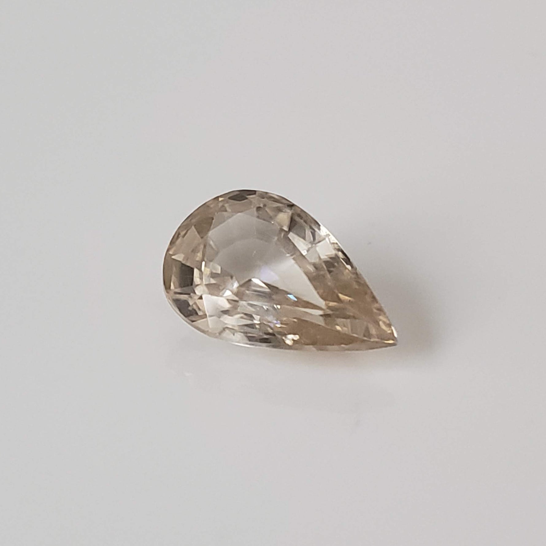  Zircon | Pear Shape Cut | Yellow | 10.7x7mm 2.7ct | Vietnam 3