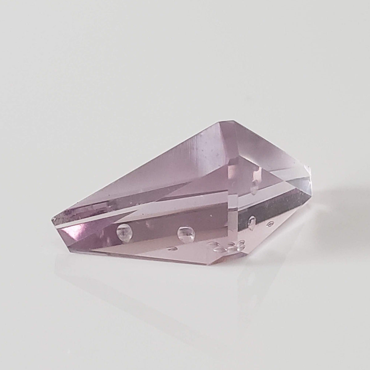 Amethyst | Laser Cut Modified Triangle | Purple | 24x12mm 10.77ct 5