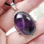   Amethyst Pendant | 925 Sterling Silver 