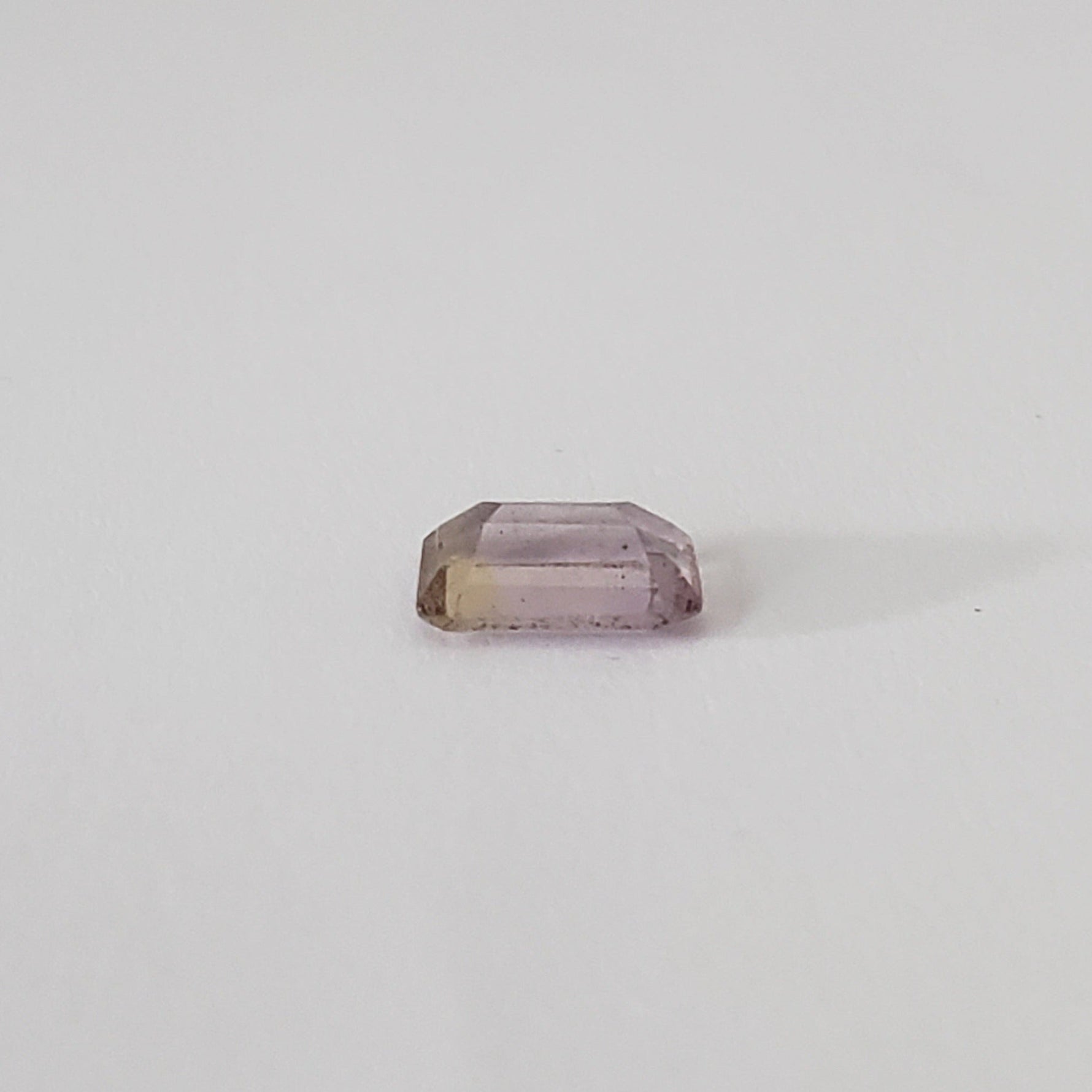 Ametrine | Octagon Cut | Purple-Yellow Bi-Color | 7.7X5.5mm 1.0ct | Brazil | Canagem.com