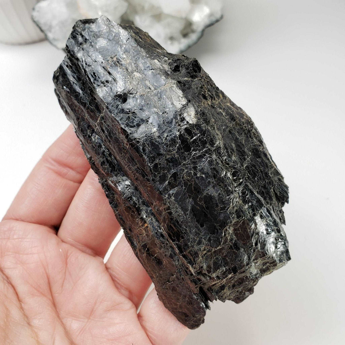  Black Biotite Mica Book Crystal 126 Grams from Córdoba, Spain 