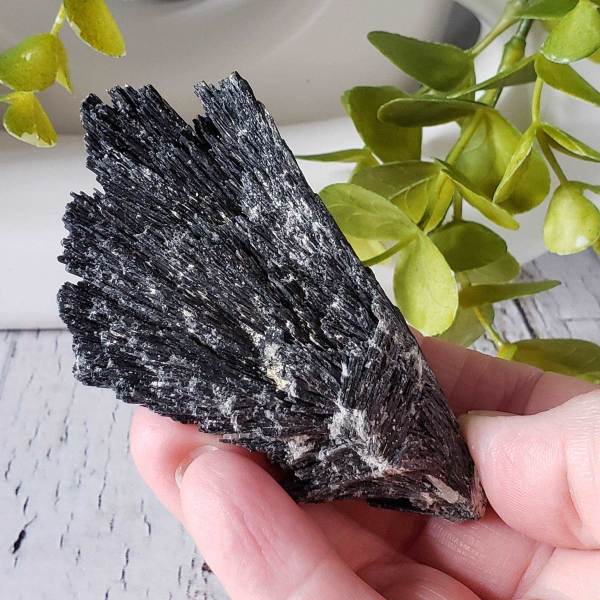  Black Kyanite with Quartz 104.36 grams from Marilac, Minas Gerais, Brazil 