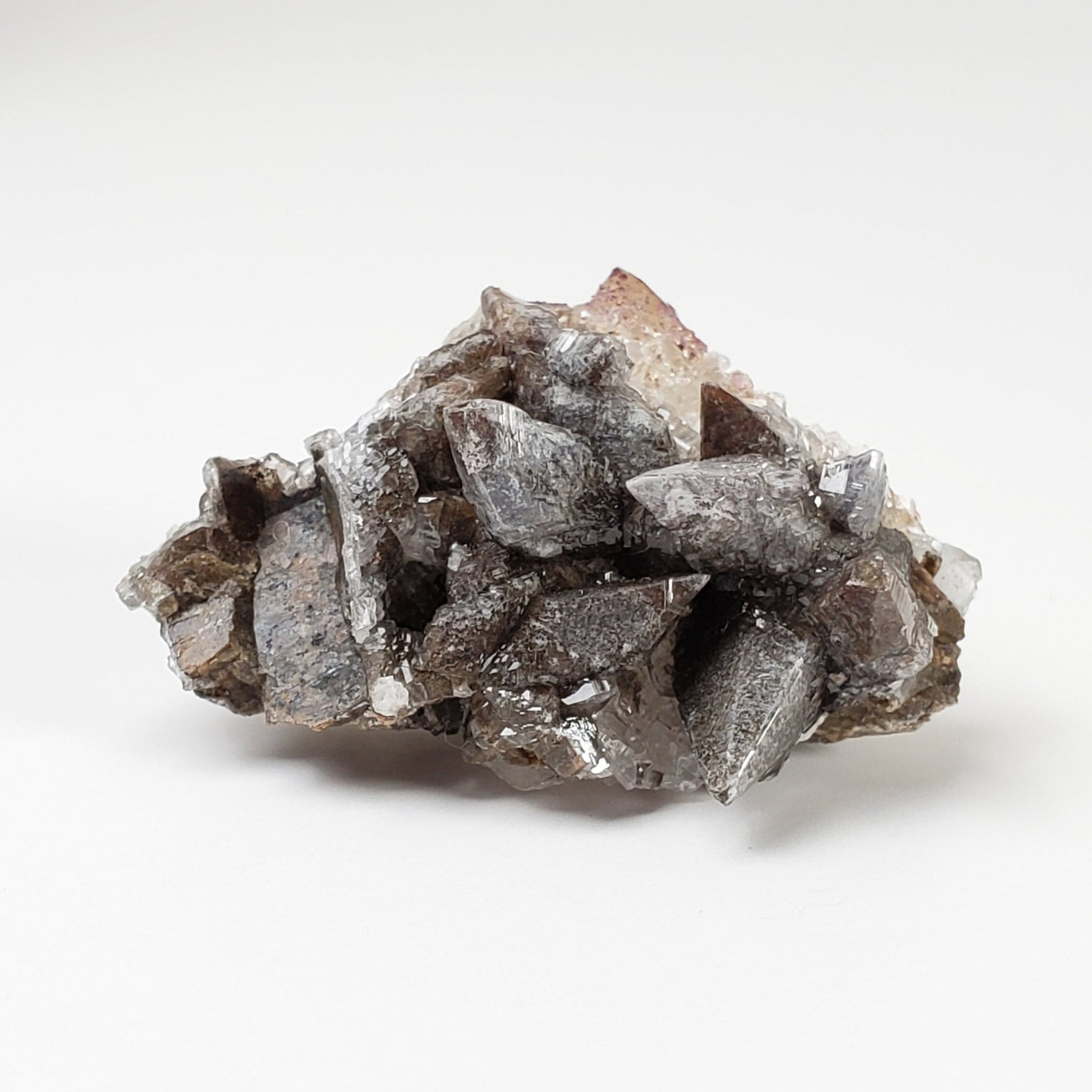 Calcite Dogtooth on Quartz Cluster | 18.2 gr | Chihuahua, Mexico | Canagem.com
