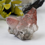 Calcite with Hematite on Matrix | 66.8 grams | Fluorescent Crystal | Lane's Quarry, Westfield MA | Canagem.com