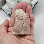 Chinese Shoushan Stone | God of Longevity | Hand Carved | 130 grams | Fujian Province, China | Canagem.com