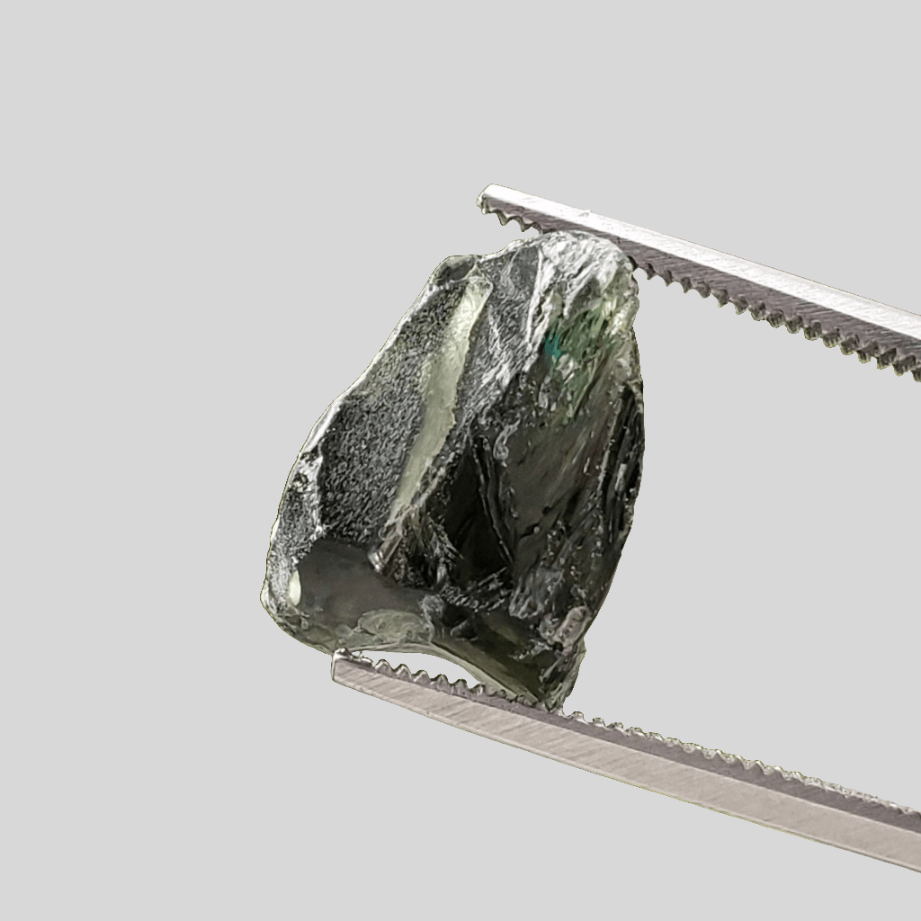 Chrome Diopside | Rough Crystal | Dark Green Mineral | 6.4ct | Africa 1