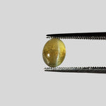 Chrysoberyl Cats Eye | Oval Cabochon | 7.5x6mm 1.5ct