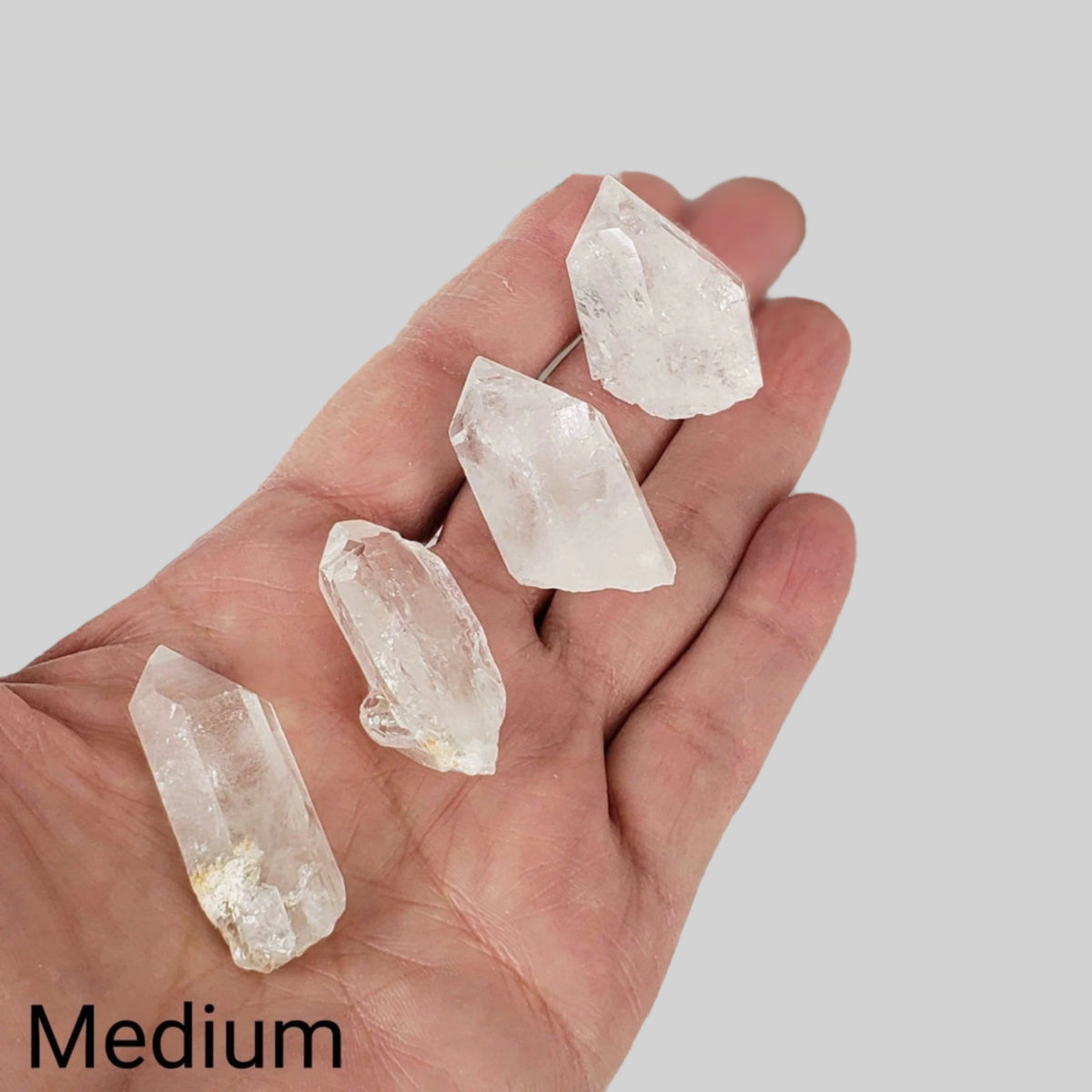 Clear Quartz Point | Natural Raw Quartz | Rough Mineral | Minas Gerais, Brazil 3