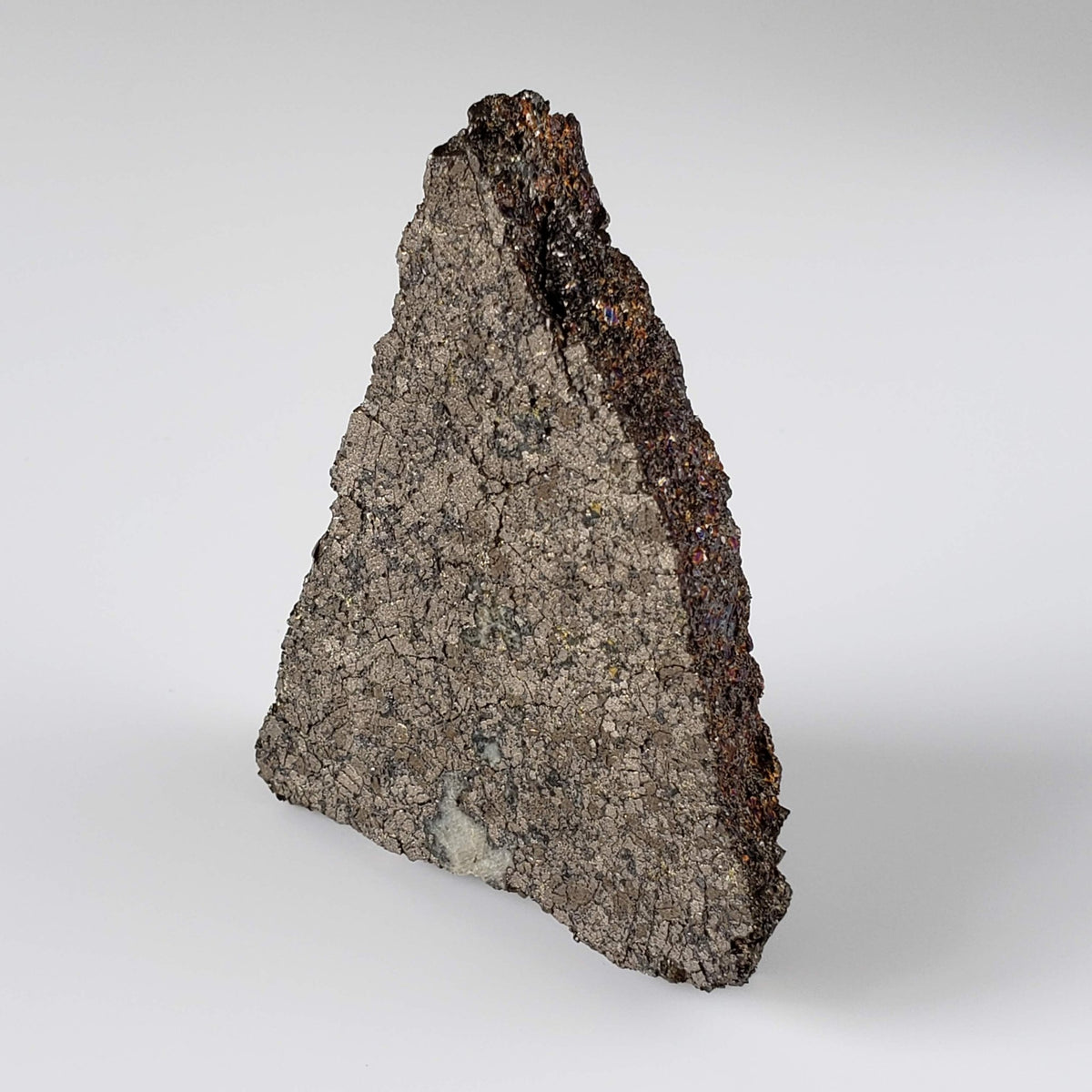   Impact Breccia Part Slice | 58.9 Grams | Metal Rich Impactite | Sudbury Structure, Canada 