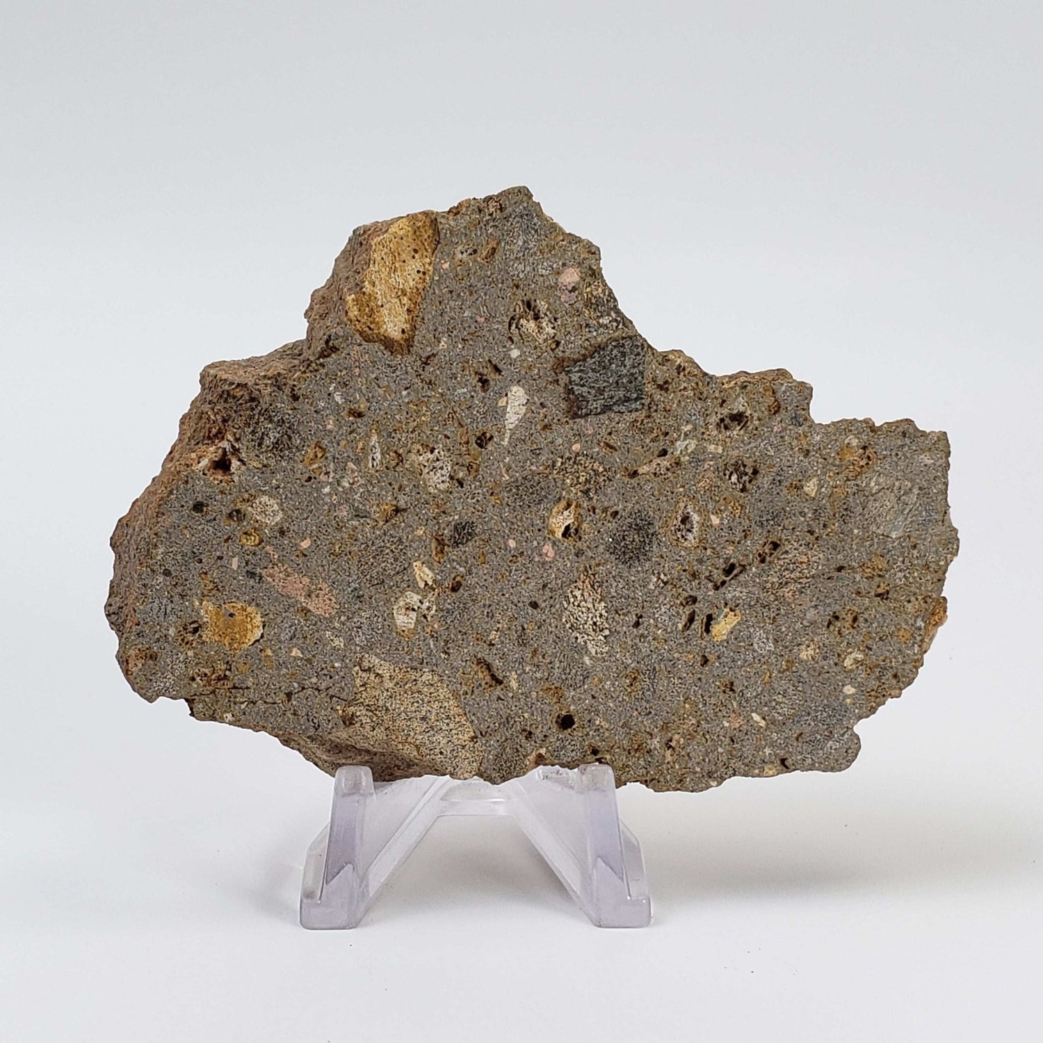   Impactite Breccia Suevite | 96.3 Grams | Chassenon, Rochechouart Structure, France 