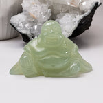 Jade Buddha Carving | Green Jade | 143gr | Hand Carved | China | Canagem.com