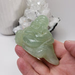 Jade Buddha Carving | Green Jade | 143gr | Hand Carved | China