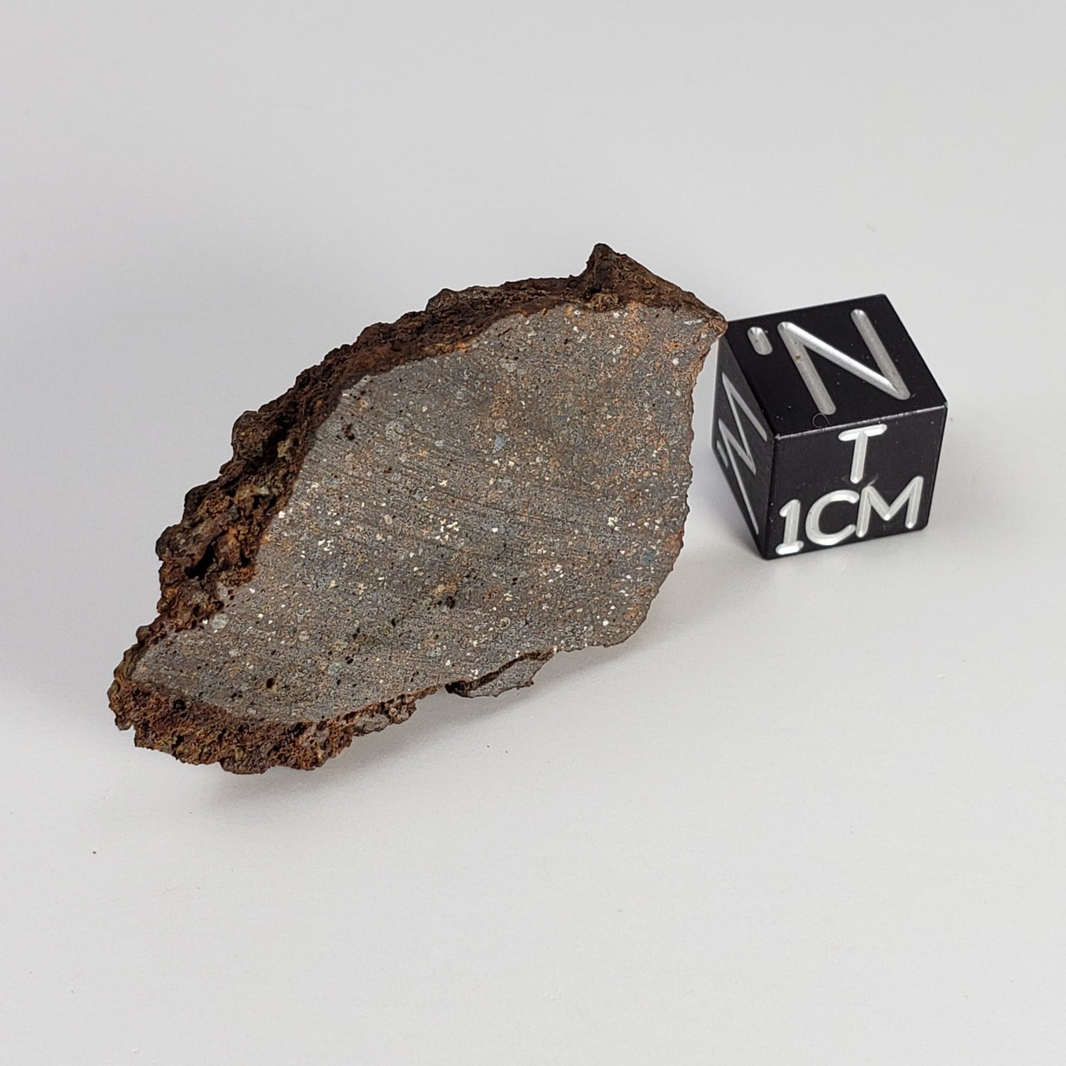 Korra Korrabes Meteorite | 11.1 Gr | Slice | H3 | Gibeon Strewnfield | Namaland, Namibia