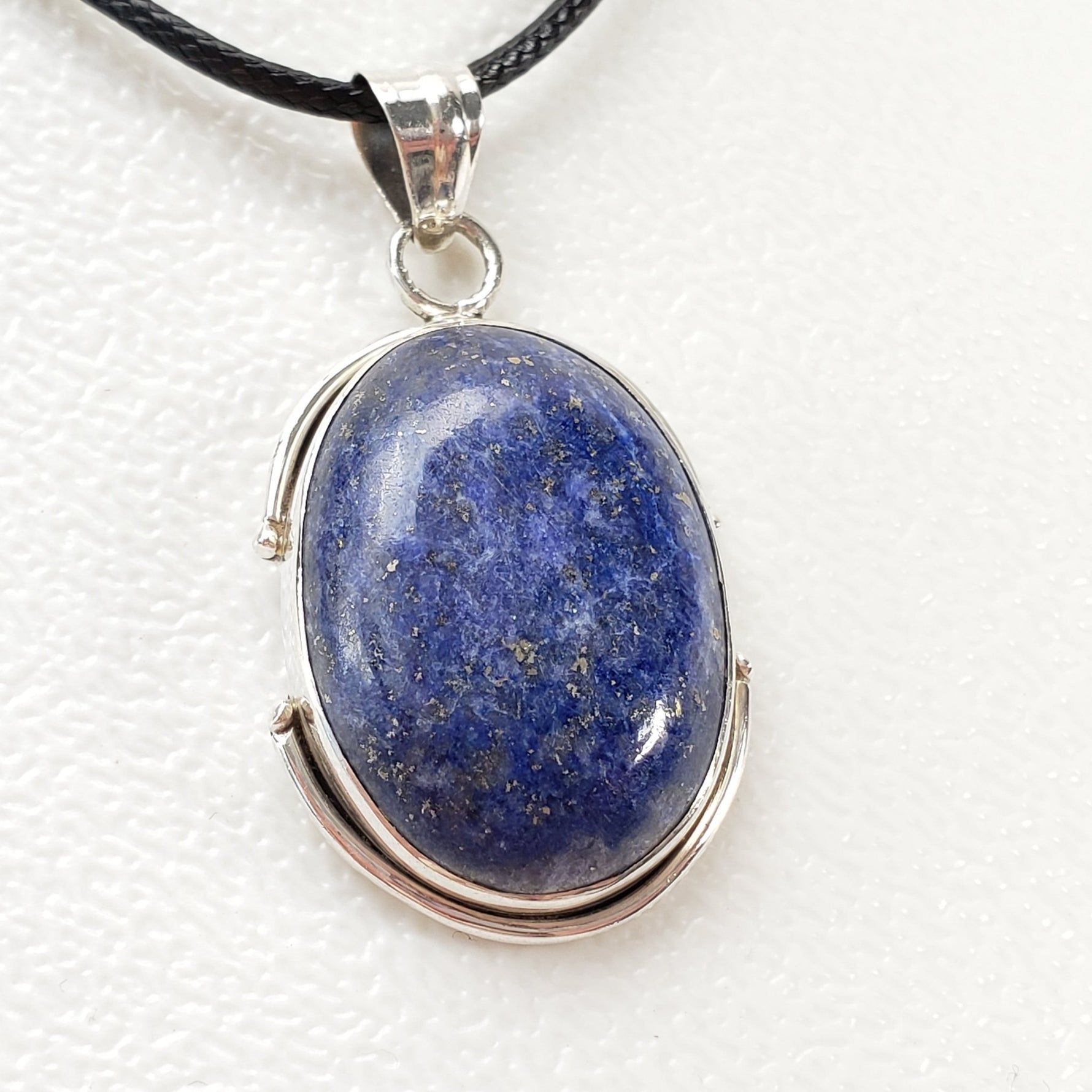   Lapis Lazuli Pendant | 925 Sterling Silver 