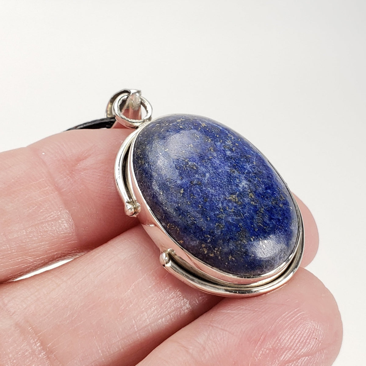   Lapis Lazuli Pendant | 925 Sterling Silver 