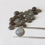 Moonstone | Oval Cabochon | Gray | 12x10mm 4.60ct | India 2