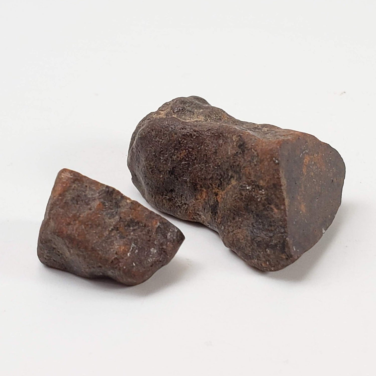 Northwest Africa NWA Meteorite | 13.9 Grams | Two part Cut | Sahara