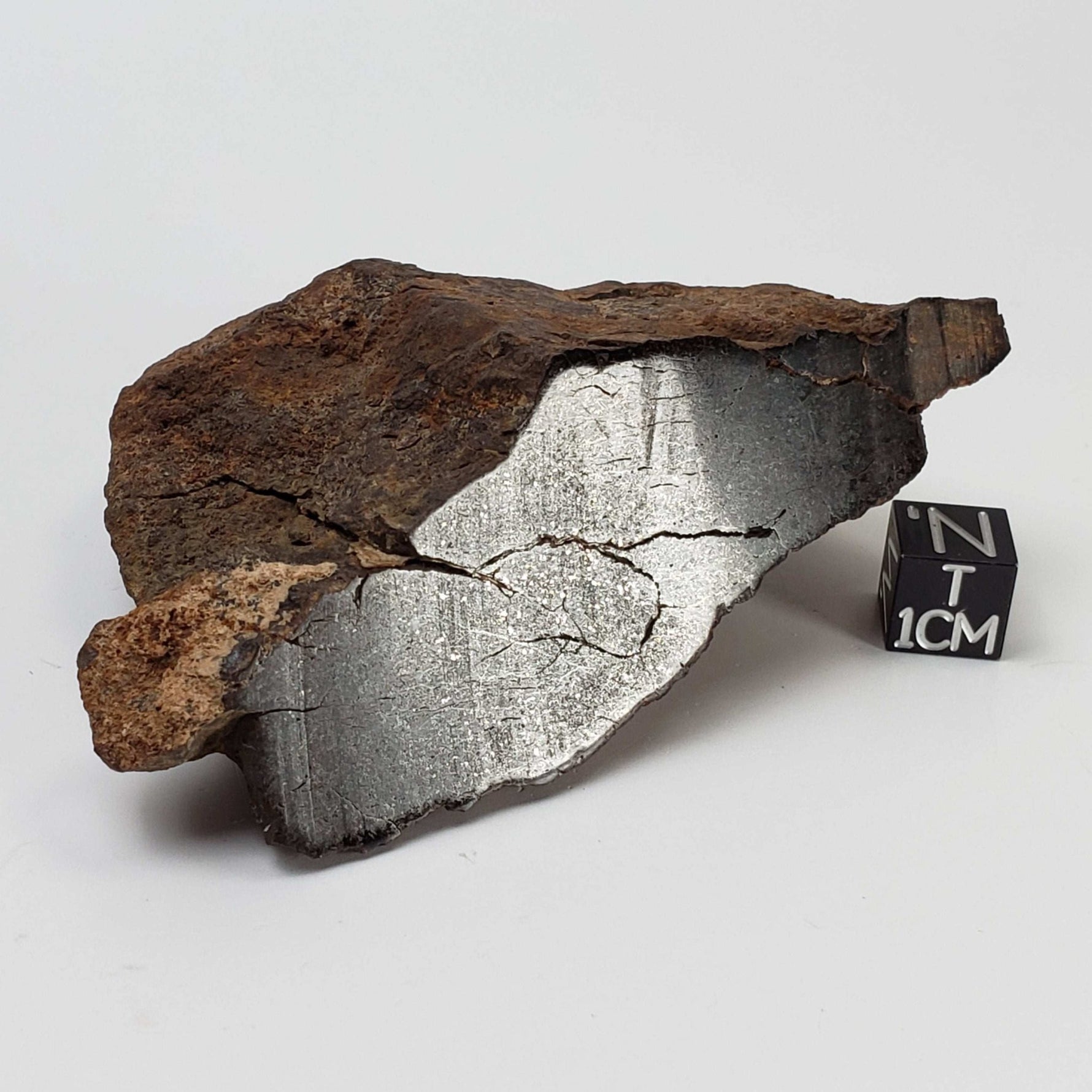   Northwest Africa NWA Meteorite | 184.3 Grams | Individual Cut Fragment | Sahara 