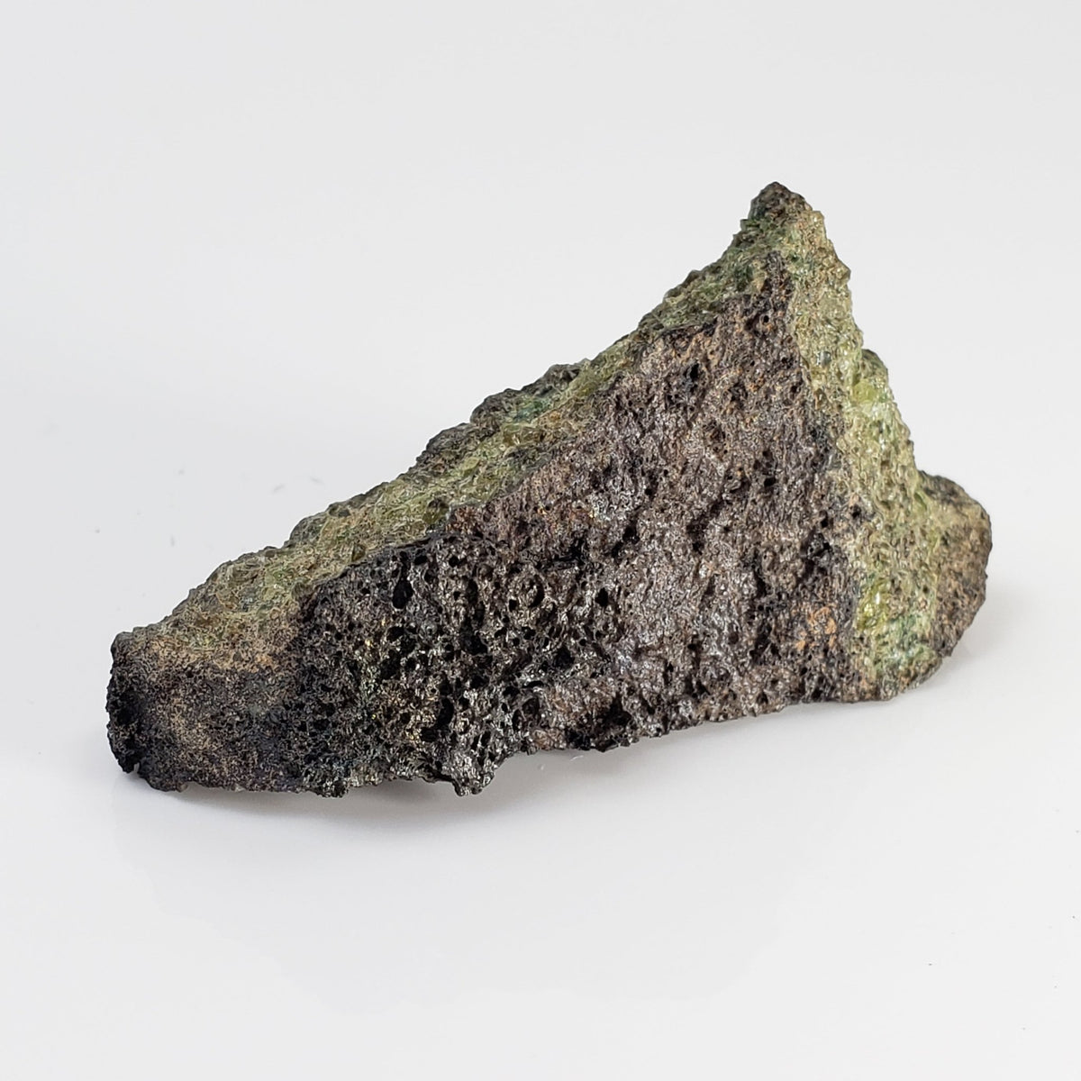   Olivine Volcanic Bomb | Lava Coated Crystal | 26.7 gr | Mt Shadwell Volcano, Australia 