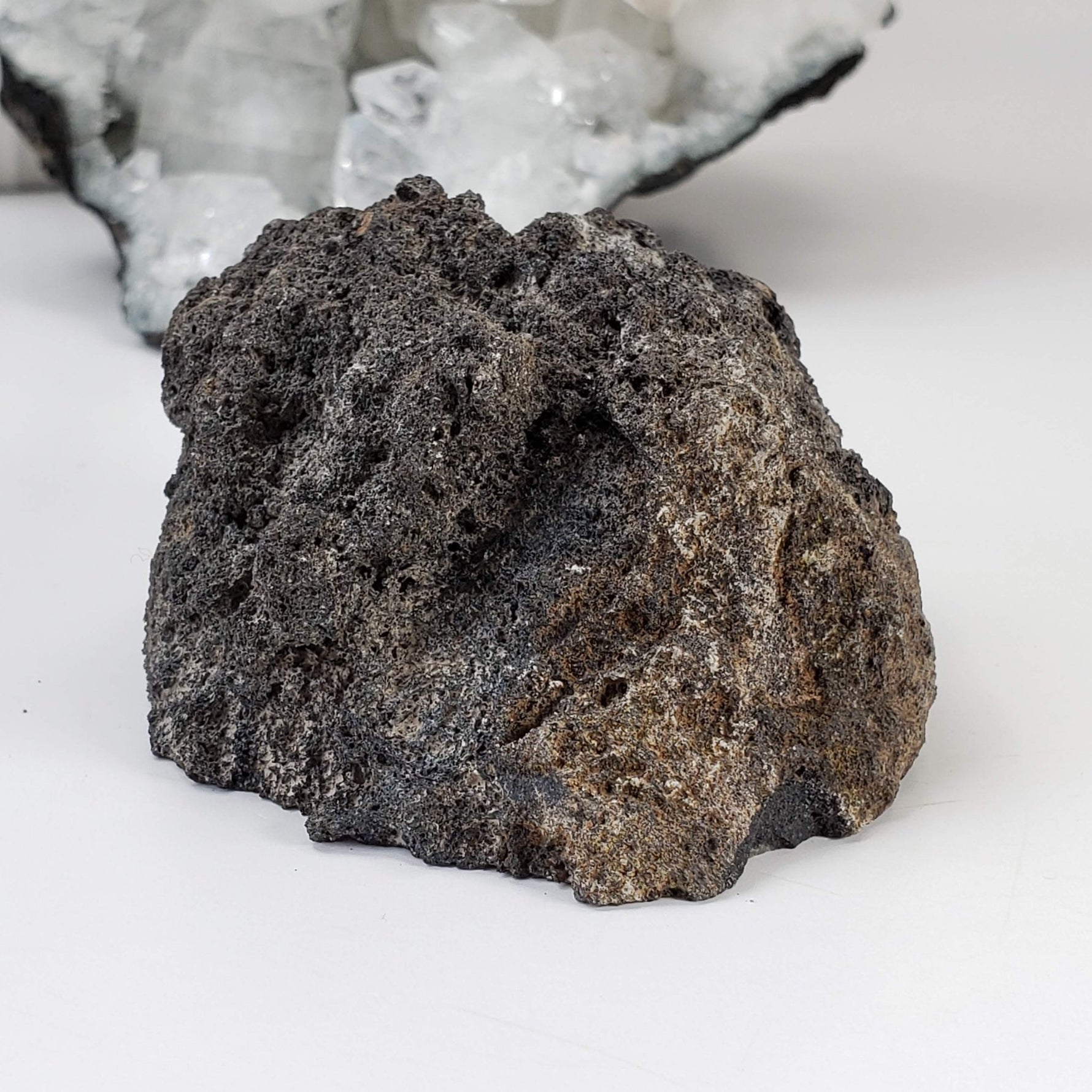 Olivine Volcanic Bomb | Lava Coated Crystal | 281.3 gr | Mortlake, Victoria, Australia