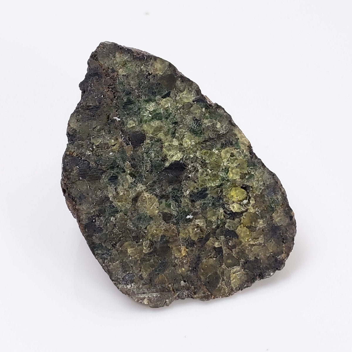   Olivine Volcanic Bomb | Lava Coated Crystal | 36.8 gr | Mt Shadwell Volcano, Australia 