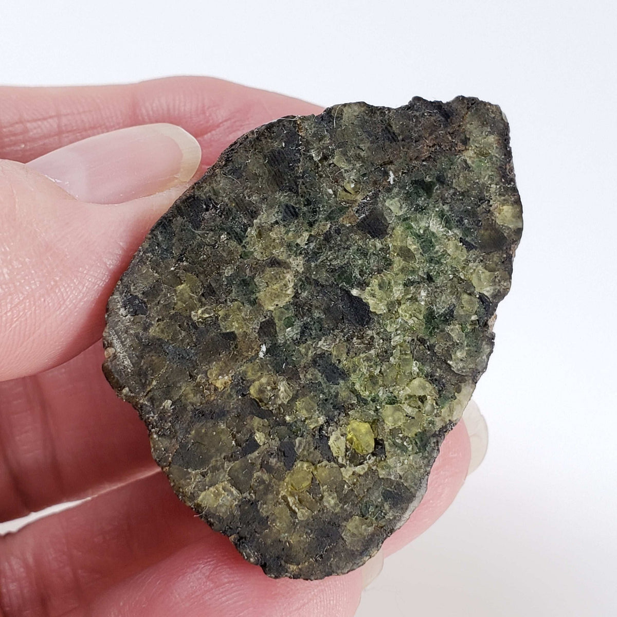   Olivine Volcanic Bomb | Lava Coated Crystal | 36.8 gr | Mt Shadwell Volcano, Australia 