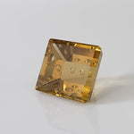 Oro Verde Citrine | Laser Cut Baguette | Olive Green | 15x14mm 16.5ct 4