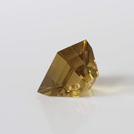 Oro Verde Citrine | Laser Cut Baguette | Olive Green | 15x14mm 16.5ct 7