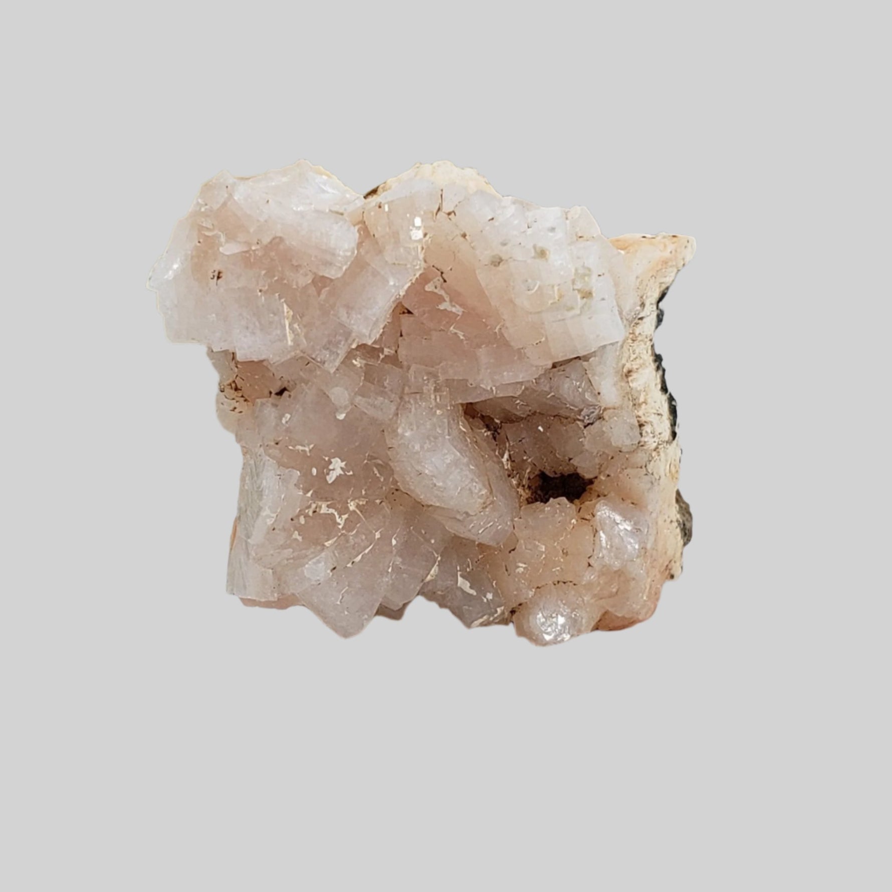  Pink Stilbite Crystal 43.58 gr from Cape D'Or, Nova Scotia 