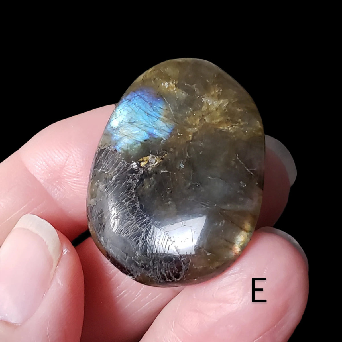   Tumbled Labradorite | Natural Gray Rainbow | Madagascar 